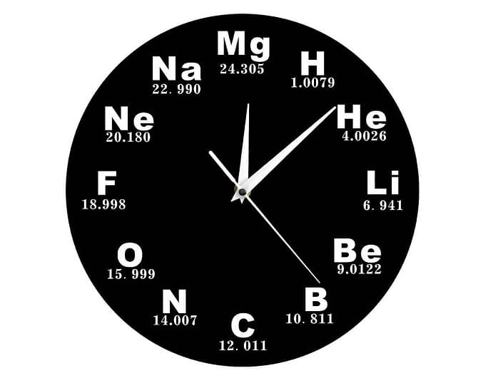 Часы Химия 0